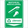 Material reciclável - Lâmpadas 